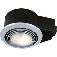 Recessed lighting all recessed lighting led recessed lighting recessed lighting trims recessed lighting housings recessed lighting description: Nutone Qt9093wh 110 Cfm Bathroom Ceiling Exhaust Fan With Light And Heater For Sale Online Ebay