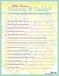 Guess who mommy or daddy game mom or dad quiz rustic baby shower games printable game guess who said it he said she said kraft byh153 beinghappyprints 5 out of 5 stars (3,290). Baby Shower Trivia Game Baby Shower Games Baby Shower Baby Shower Gifts