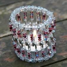 Teelichthalter Aus Perlen Basteln Steinperlenwelt Blog Perlen Basteln Teelichthalter Basteln Selbstgemachte Geschenke Zu Weihnachten