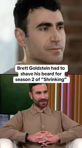 How did #BrettGoldstein feel about shaving his beard for @Apple TV  #Shrinking season 2?