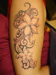 Feminine Black And Grey Flower Tattoos Jasmine Flower Tattoos Henna Designs Easy Cool Henna Designs