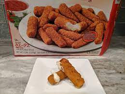) the tomato sauce, since it's such a small amount was only 2g carbs. Review Best Frozen Mozzarella Sticks From Grocery Store Photos