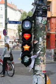 Berlin Traffic Light Traffic Light Urban Intervention Street Light