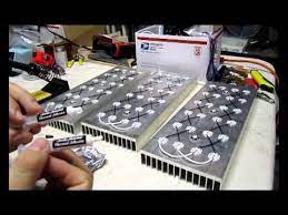 How To Make A Grow Light Led Grow Light Diy Youtube Led Grow Lights Diy Led Grow Lights Led Diy