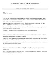 Manual licencia de aprendizaje puerto rico. El Lazarillo De Tormes Examen De Lectura