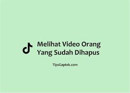 Jangan khawatir akun tiktok masih bisa kita pulihkan dengan langkah berikut ! Cara Melihat Video Tiktok Orang Lain Yang Sudah Dihapus Tipsgaptek