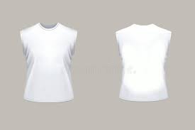 Women's button down v neck strappy tank tops loose casual sleeveless shirts blouses. Blank White Sleeveless Shirt Mock Up Template Stock Illustration Illustration Of Silhouette Design 122174925