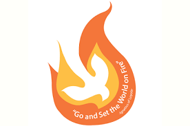 Holy Spirit Image St Ign Quote Go And Set The World On Fire Copy Png 420 278 Holy Spirit Images Holy Spirit Tattoo Holy Spirit Art