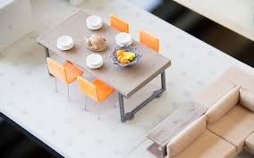 The dining tables and chairs are just not mere furniture, instead, they are the soul of every family's bonding story. Contemporary Dining Table And Chairs Modular Magnetic Beta Tinkercad