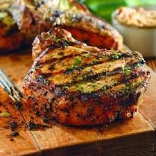 Grilled Pork Chops With Basil Garlic Rub Recipes Marinated Pork Chops Grilled Pork Chops