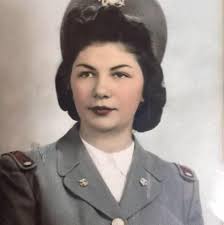 Here's a photo of my mother, Barbara Kasal, receiving a performance award  in 1955. She ultimately became the First civilian and first woman  disbursing officer in the U.S. Navy.