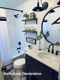 Bathroom Decoration Ideas In 2020 White Bathroom Decor Bathroom Decor Farmhouse Bathroom Decor