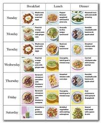 However, it is recommended that you introduce each new food item one at a time. Breakfast Lunch And Dinner Chart Diet Chart Template 20 Free Meal Charts View 7 Day Constipation Diet Plan Pdf Melissaclfoo