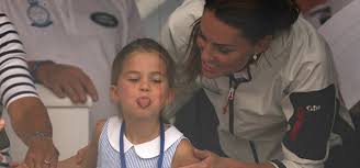 Prince george and princess charlotte are growing upcredit: In Case You Re Having A Bad Day Watch These Clips Of Prince George Princess Charlotte And Prince Louis Being Absolutely Adorable Channel
