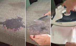 Once hot, apply the iron to an inconspicuous area of the fabric or carpet for 30 seconds. Woman Sings The Praises Of Quick And Easy Tip To Remove Candle Wax Out Of Fabric Daily Mail Online
