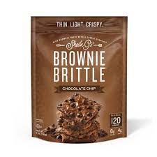 The original thin and crispy brownie brittle from sheila g. Sheila G S Brownie Brittle Chocolate Chip Thin Crunchy Cookies 5oz Target