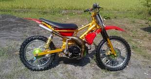 Modifikasi motor suzuki satria 2 tak konsep supermoto modifikasi. 26 Modifikasi Satria 2 Tak Jadi Trail Ide Penting