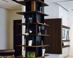 تصویر قفسه های تزئینی در خانه