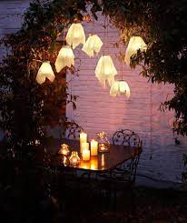 Homemade Simple Garden Lights Blah Blah Magazine A Lifestyle Diy Outdoor Lighting Diy Outdoor Lights