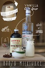 A Creamy Dreamy Boozy Coffee Milkshake Made With Dave S Vanilla Coffee Syrup Vodka Milk Ice Cream A Coffee Syrup Dessert Drinks Vanilla Syrup For Coffee