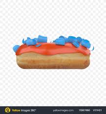 Find high quality hot dog clipart, all png clipart images with transparent backgroud can be download for free! Download Orange Glazed Donut With Blue Shavings Transparent Png On Yellow Images