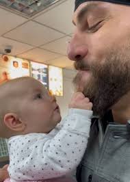 Zeeko Zaki with Missy Peregrym's daughter! ❤️