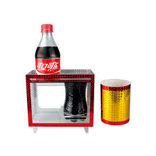 Wholesale Zig Zag Cola Bottle With Wood Box Magic Trick 2 Pcs For Magic Prop Cola Bottle Into Two Part Wood Boxes Magic Props Bottle