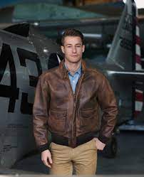 Mustang A 2 Jacket Leather Flight Jacket Leather Jacket Men Style Leather Jacket