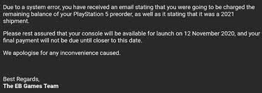 Despite the ongoing chip shortage, sony has set the ambitious goal of doubling ps5 shipments over the next 12 months. Your Pre Order For Eb Games Ps5 Was Not Delayed