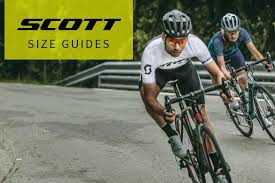 Scott Size Guide Tredz Bikes