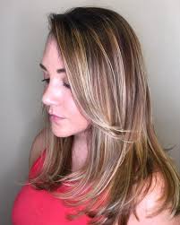 Balayage layered long side bangs. Long Bob With Side Bangs For Thin Hair Novocom Top