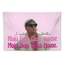 EVNOI Welcome My Mojo Dojo Casa House Wall Tapestry Funny Meme Tapestries  Flag for College Dorm Hanging Home Decor for Bedroom Living Room  40x60inches : Amazon.co.uk: Home & Kitchen