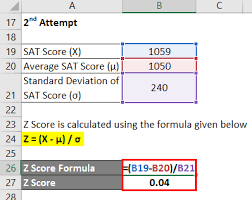 For math, you simply convert your raw score to final section score using the table. Z Score Formula Calculator Examples With Excel Template