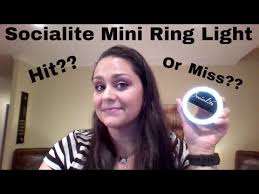 Socialite Mini Ring Light Kit Unboxing Review Youtube