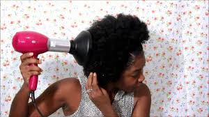 With a traditional hair dryer, the force of the air can prevent your hair from clumping and creating frizz. Natural Hair How I Diffuse Youtube