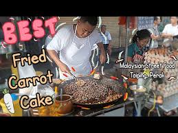 So, this cake just suit his cake craving for the month. Best Fried Carrot Cake In Taiping Perak Malaysian Street Food Litetube
