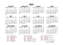 Usa, uk, canada, malaysia, and australia: Printable 2021 Malaysia Calendar Templates With Holidays