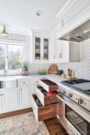 Custom White U Shaped Kitchen Cabinets Designed By Stonington Cabinetry Designs For U Shaped Kitchen Cabinets Kitchen Cabinet Design Custom Kitchen Cabinets