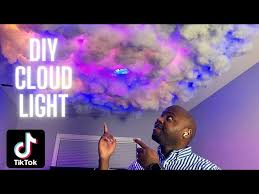 We're card carrying members of the string light appreciation society and therese's fun and inventive diy is a great way to add another whimsical light source to your home. How To Diy That Cloud Ceiling From Tiktok Lifesavvy