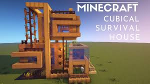 minecraft survival cubical house modern minecraft houses minecraft house designs minecraft