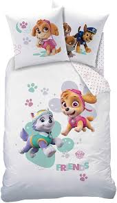 Cti Paw Patrol Bettwasche Set Fur Madchen Skye Everest 2 Teilig Kinderbettwasche 1 Kissenbezug 80x80 1 In 2020