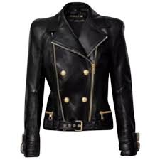 Pre Owned Balmain X H M Nwt Leather Leather Jacket Balmain Leather Jacket Leather Jacket Balmain Jacket