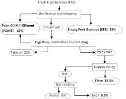 We need to know the oil content rate of palm fruit and know your palm oil processing machine extraction rate, and the oil residue rate in the cake after pressing. The Oil Palm Wastes In Malaysia Intechopen