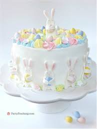 Palm leaf tableware kinder to the environment. Bunny Egg Hunt Cake Cute Beautiful Pastel Cake Recipe For Easter
