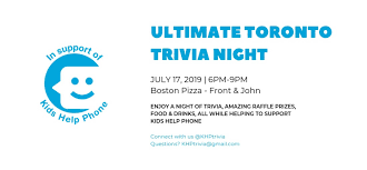 Round up your team of six (or fewer) people for our team trivia on sunday night. The Ultimate Toronto Trivia Night