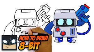 Meer kleurplaten van brawl stars. How To Draw Brawl Stars 8 Bit Youtube