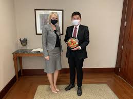 He worked in various ministries, including home affairs, finance, transport and education.5. Ambassador Kateryna Zelenko Met With Senior Minister Of State Chee Hong Tat Embassy Of Ukraine In The Republic Of Singapore