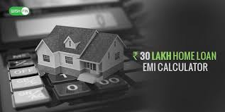 30 lakhs home loan details emi calculator interest rates