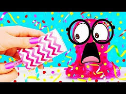 Mini Canon A Confettis De Sam Le Slime En 2020 Canon A Confettis Le Slime Slime