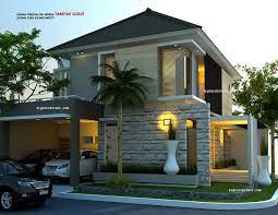 Rumah 2 lantai mewah lebar 18 x 20 meter jasa desain. Minimalist Desain Rumah Hook Minimalist House Design House Designs Exterior Minimalist Interior Decor